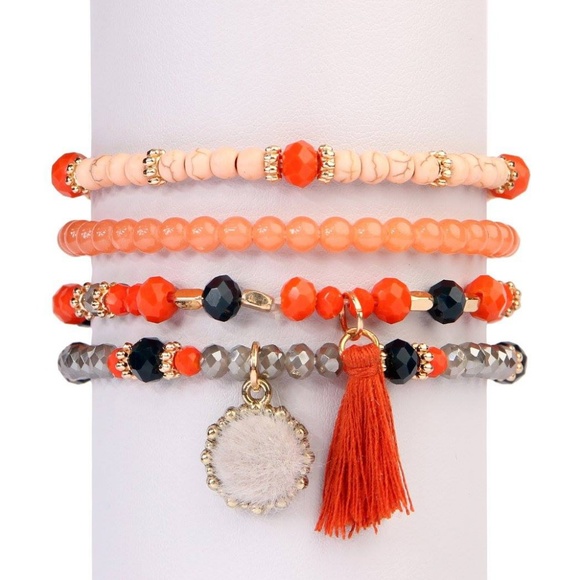 SUNBURST BRACELET STACK SET - Picture 7 of 7